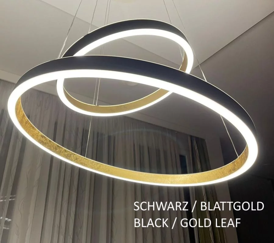 Farbe: Schwarz/Blattgold